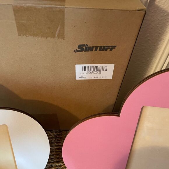 Sintuff Heart Wooden Picture Frames set of 3 - Picture 5 of 14